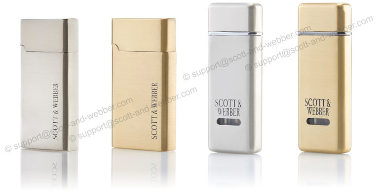 Achteckiges Metallfeuerzeug Mit 4-fach Jetflamme - Winddicht & Nachfüllbar